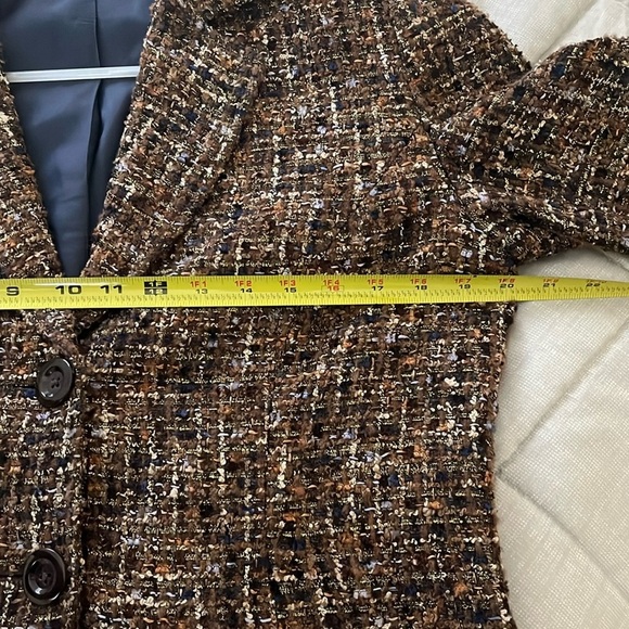 Women’s Coldwater Creek Tweed Blazer - Size 10, Excellent Condition - Picture 8 of 8